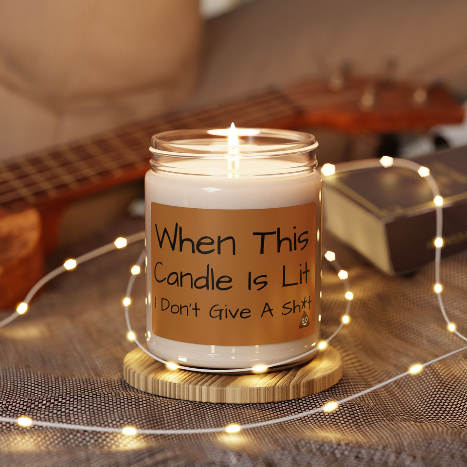 When This Candle Is Lit Scented Soy Candle, 9oz