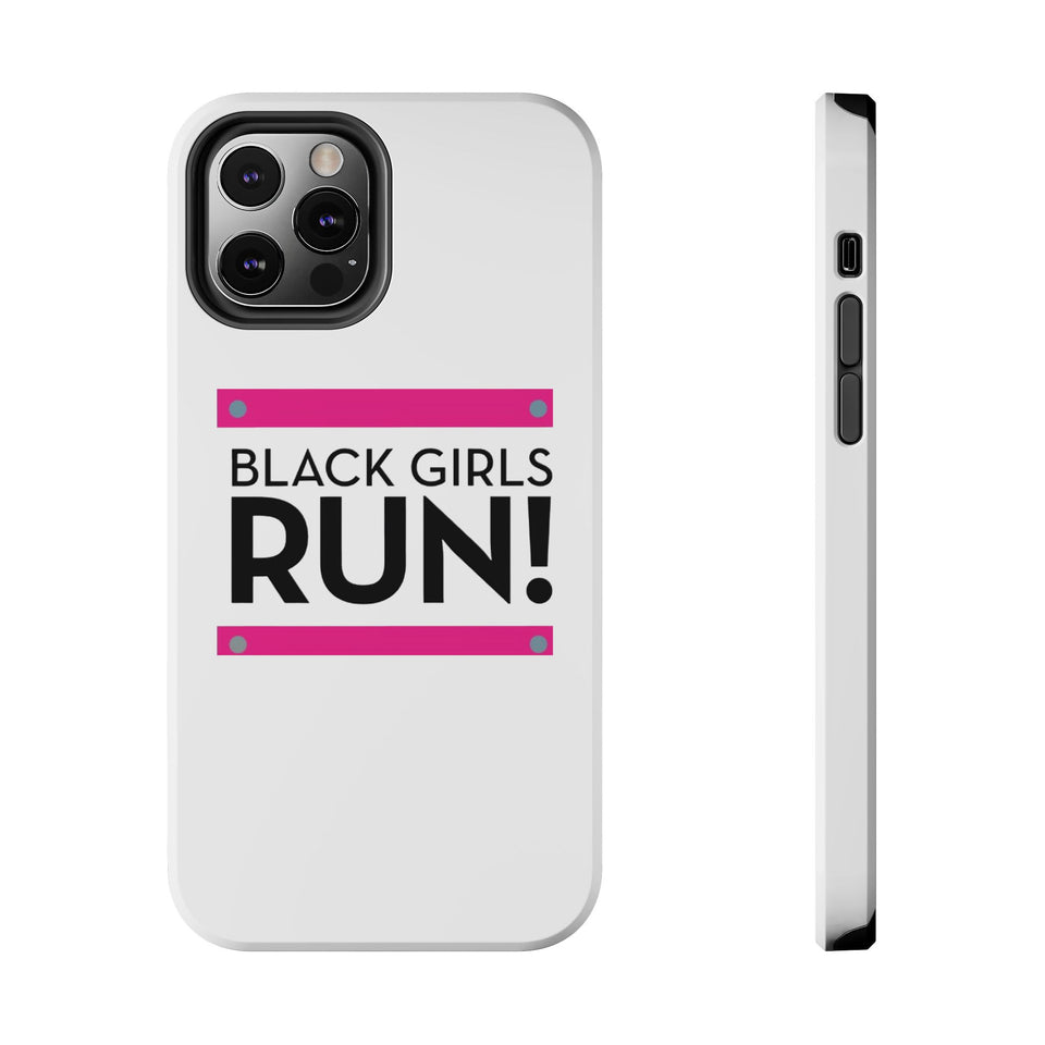 Black Girls Run Tough Phone Cases