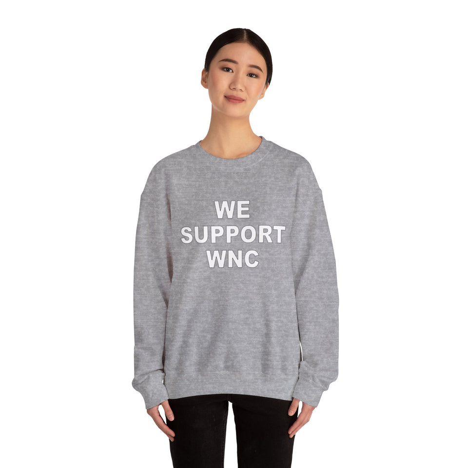 We Support WNC Unisex Heavy Blend™ Crewneck Sweatshirt