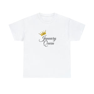 January Queen Unisex Heavy Cotton Tee