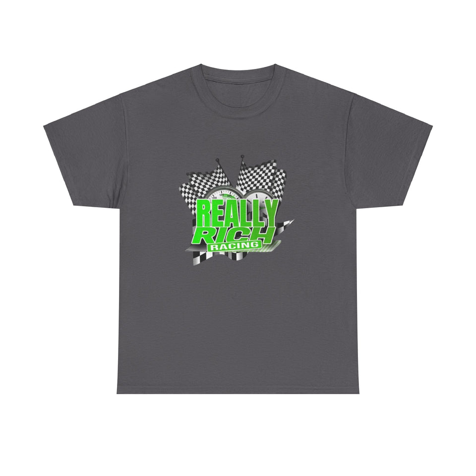 Really Rich Racing (Green) Unisex Heavy Cotton Tee