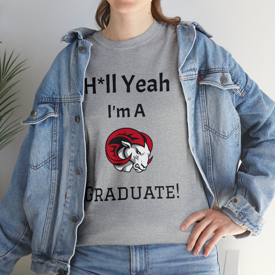H*ll Yeah! WSSU Grad Unisex Heavy Cotton Tee