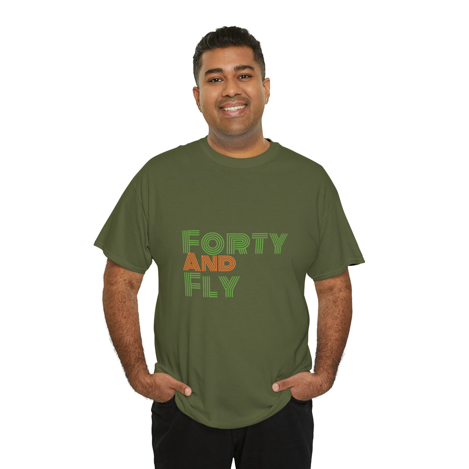 Forty Unisex Heavy Cotton Tee