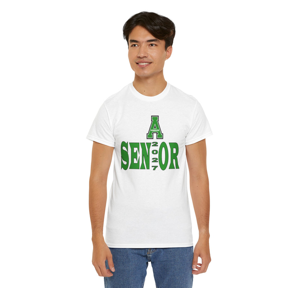 Ashbrook HS Senior 2027 Unisex Heavy Cotton Tee