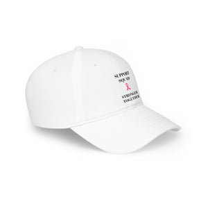 Breast Cancer Awareness Low Profile Baseball Cap