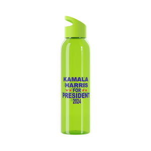 Kamala Harris for President Sky Water Bottle
