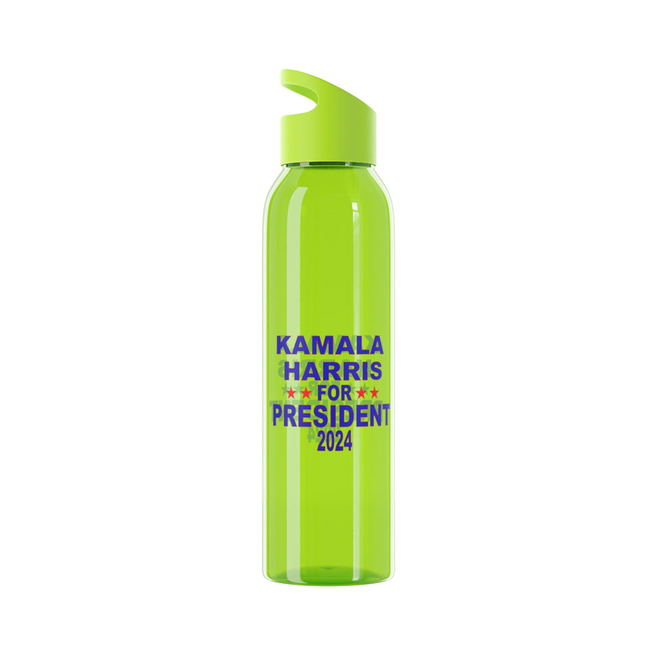 Kamala Harris for President Sky Water Bottle