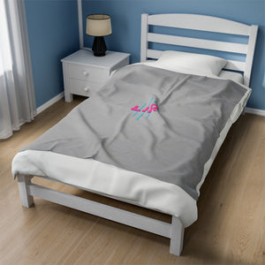 Lifestyle International Realty Velveteen Plush Blanket