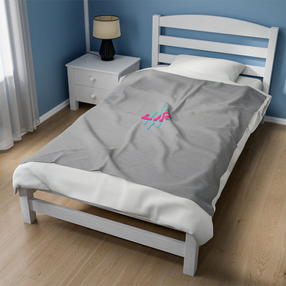 Lifestyle International Realty Velveteen Plush Blanket