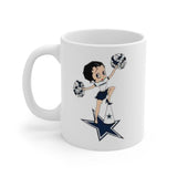 Dallas Cowboys Betty Ceramic Mug 11oz