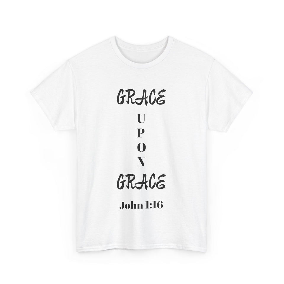 Grace Upon Grace Unisex Heavy Cotton Tee