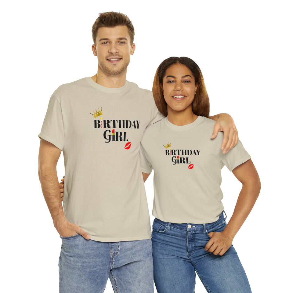 Birthday Girl Unisex Heavy Cotton Tee