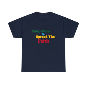 Keep Calm Unisex Heavy Cotton Tee