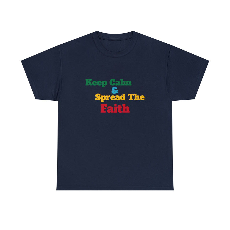 Keep Calm Unisex Heavy Cotton Tee