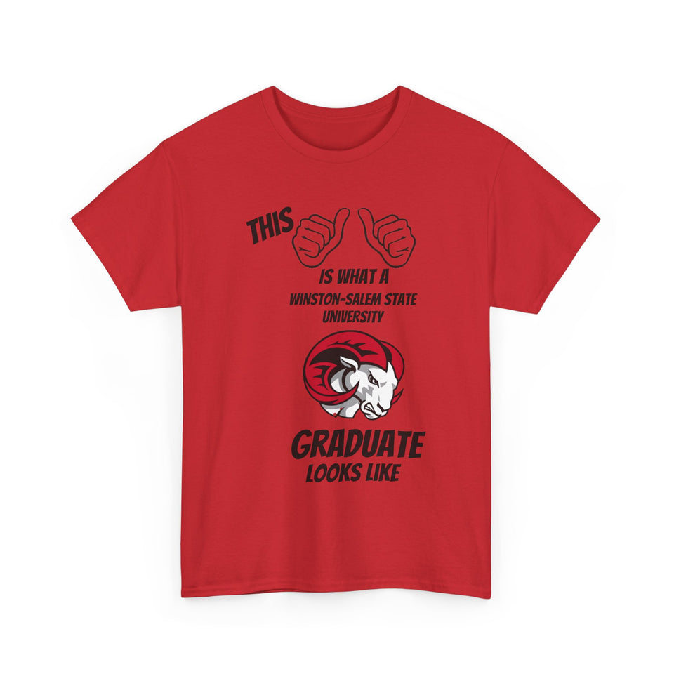 This Is What A WSSU Graduate Looks Like Unisex Heavy Cotton Tee