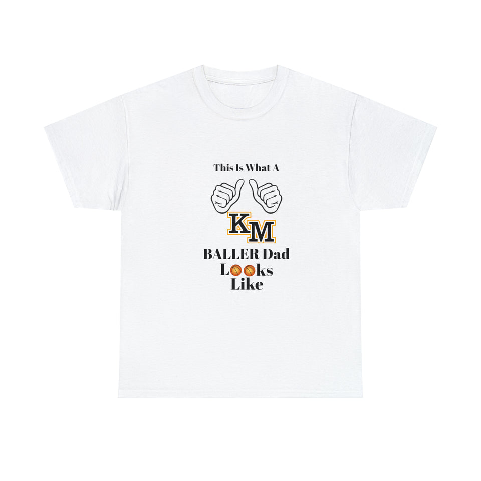 Kings Mountain Baller Dad Unisex Heavy Cotton Tee