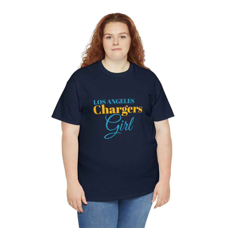 Los Angeles Chargers Girl Unisex Heavy Cotton Tee