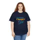 Los Angeles Chargers Girl Unisex Heavy Cotton Tee
