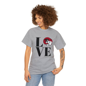 LOVE WSSU Unisex Heavy Cotton Tee