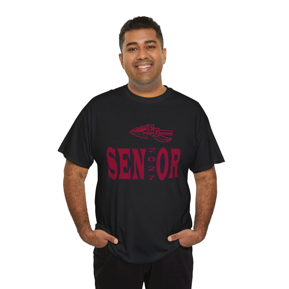 East Gaston HS Senior 2027 Unisex Heavy Cotton Tee