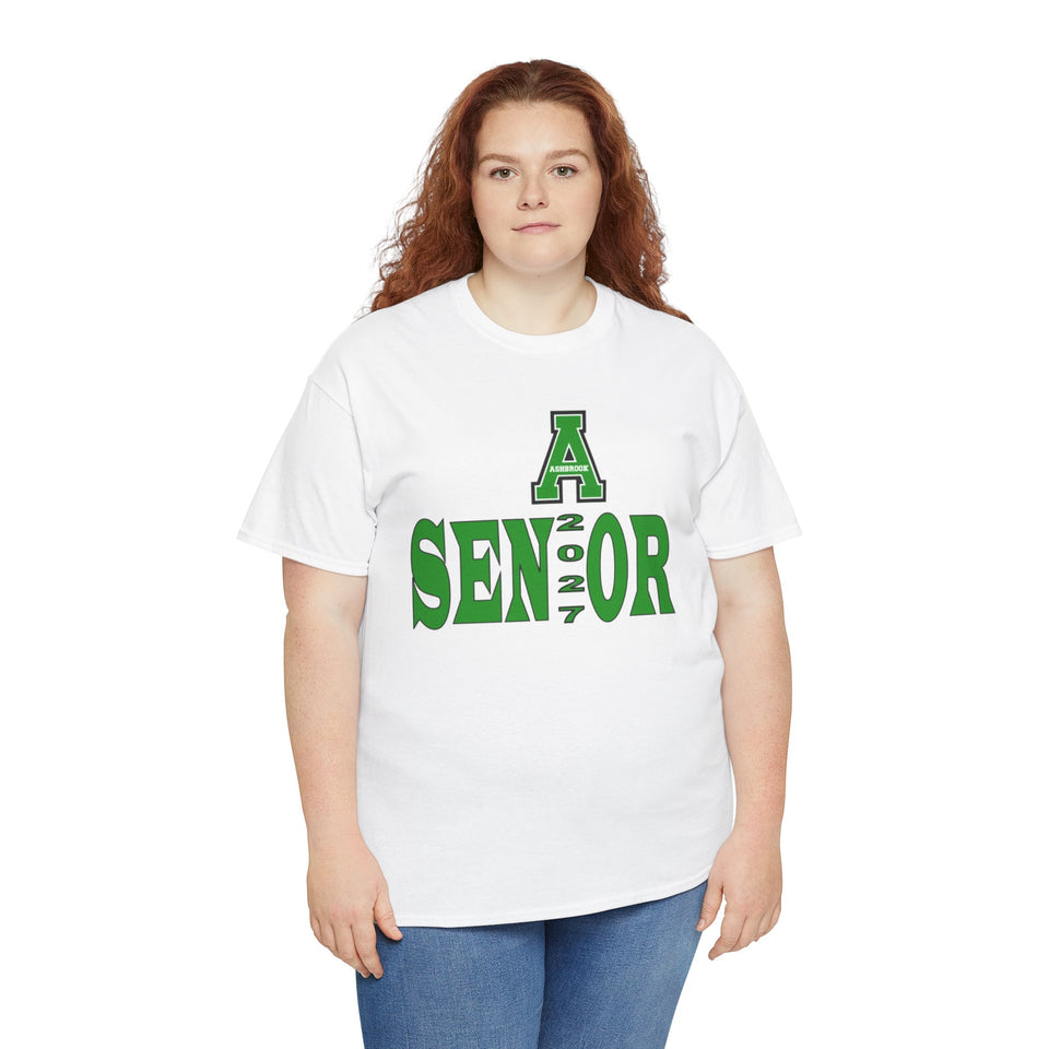 Ashbrook HS Senior 2027 Unisex Heavy Cotton Tee