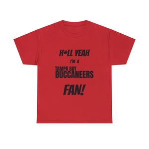 Tampa Bay Buccaneers Football Unisex Heavy Cotton Tee