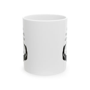 II Samuel 24:14 Ceramic Mug, (11oz, 15oz)