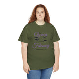 This Queen was Born In February Unisex Heavy Cotton Tee