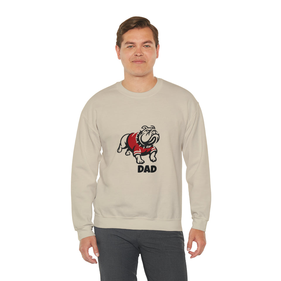 Gardner Webb Dad Unisex Heavy Blend™ Crewneck Sweatshirt