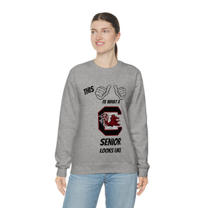 This Is What A South Carolina Gamecocks Senior Looks Like Unisex Heavy Blend™ Crewneck Sweatshirt