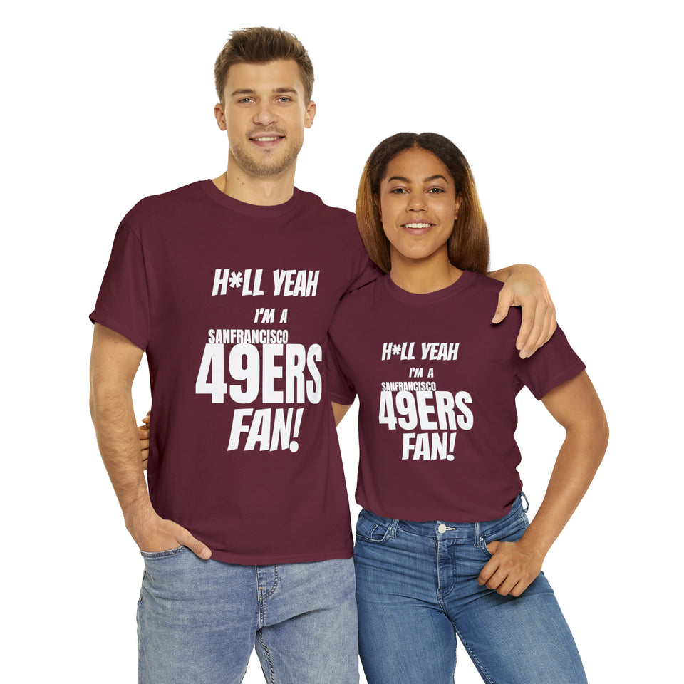 San Francisco Football Unisex Heavy Cotton Tee