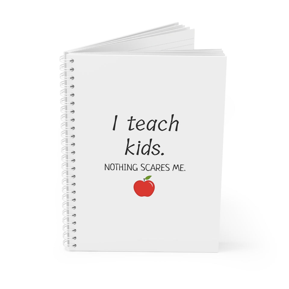 Teachers Spiral Notebook