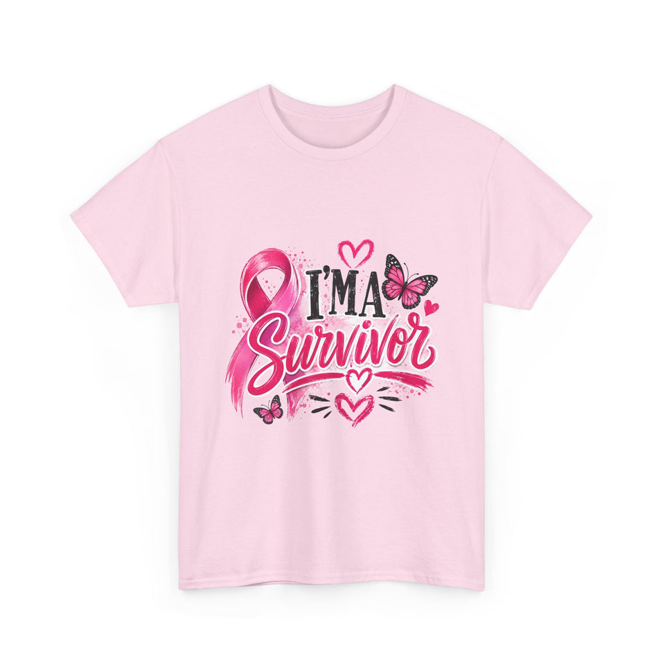 Breast Cancer Awareness Unisex Heavy Cotton Tee