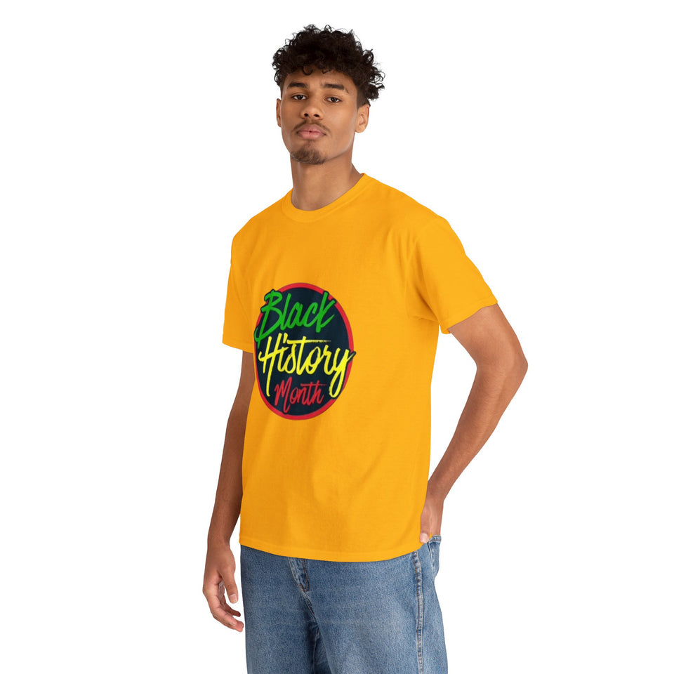 Black History Month Cotton Tee