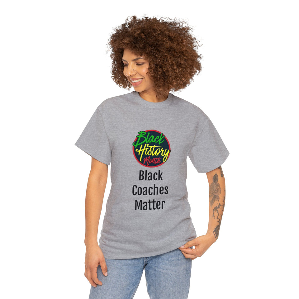 Black Coaches Matter Cotton Tee