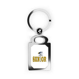 Cuthbertson HS Rectangle Photo Keyring
