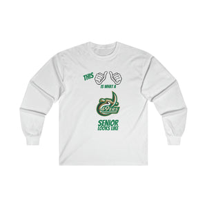 This Is What A UNCC Senior Looks Like Ultra Cotton Long Sleeve Tee