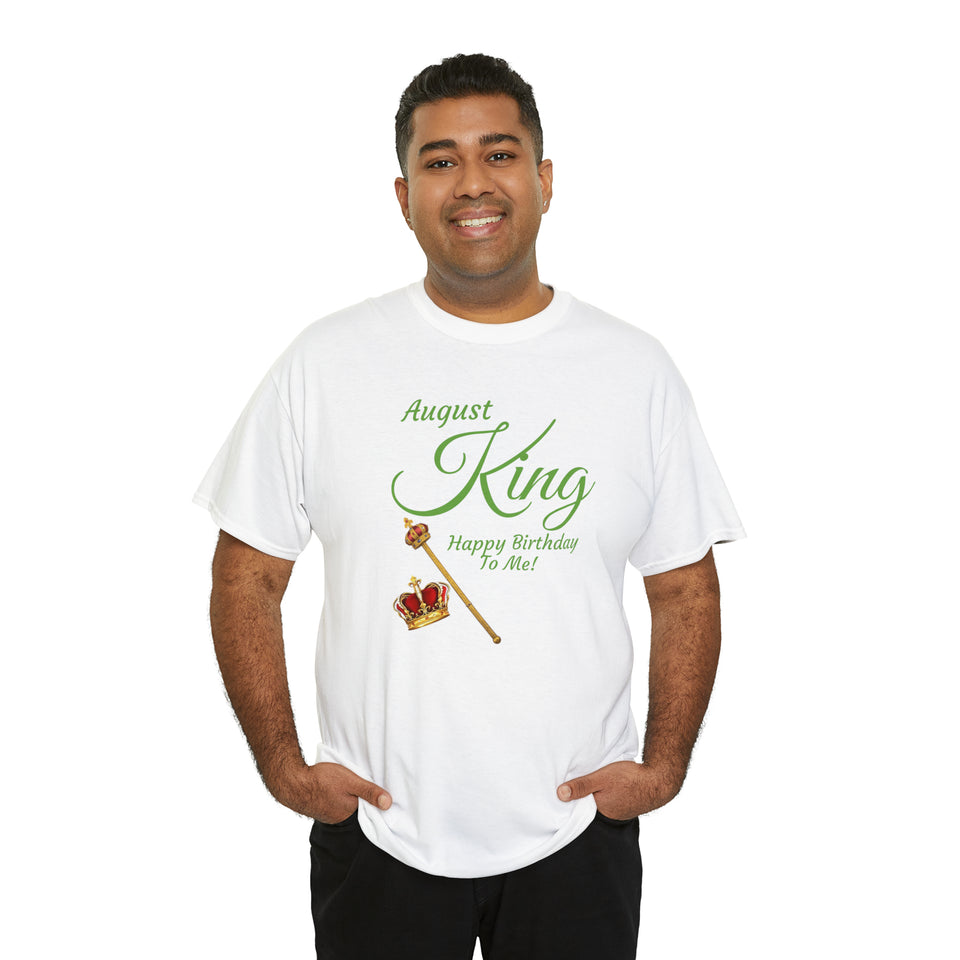 August King Unisex Heavy Cotton Tee