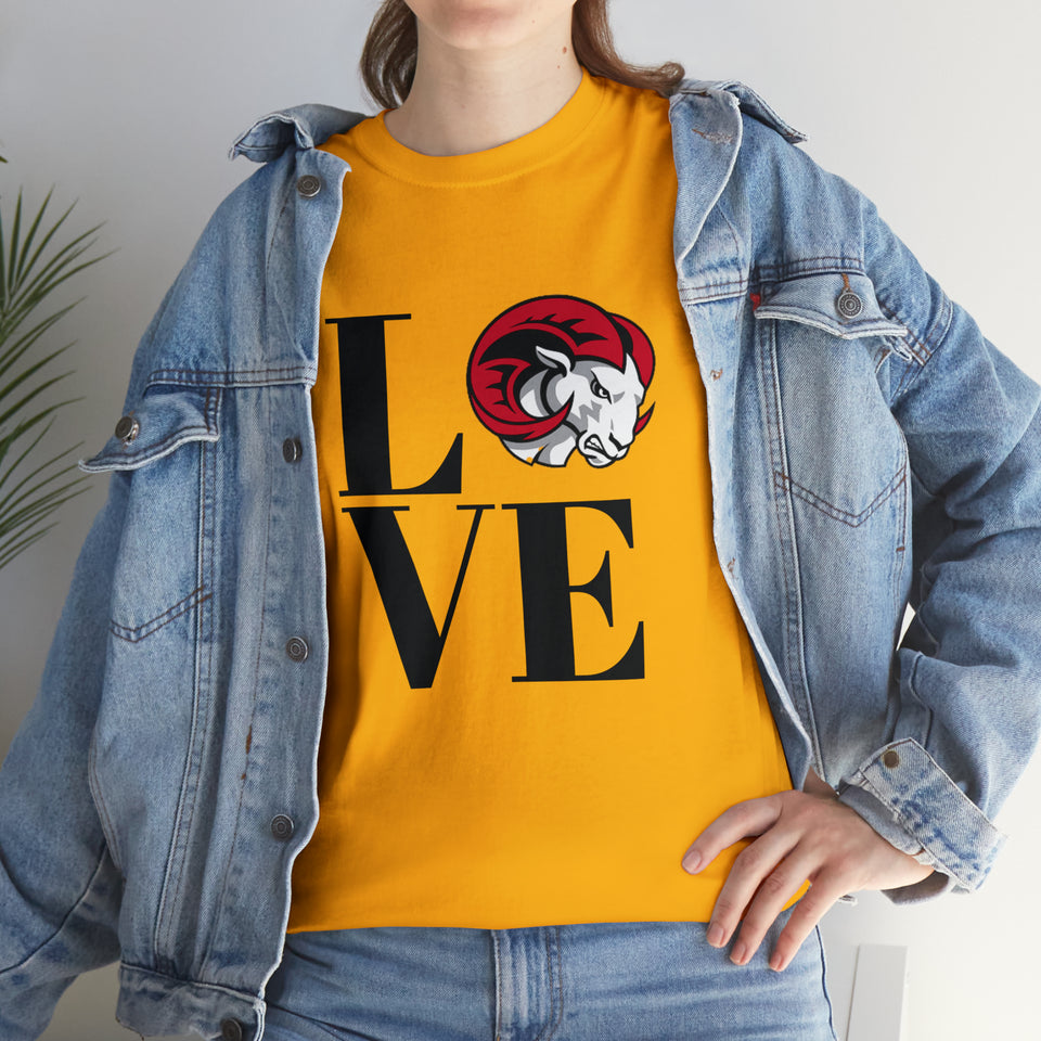 LOVE WSSU Unisex Heavy Cotton Tee