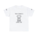 NCCU Senior Unisex Heavy Cotton Tee