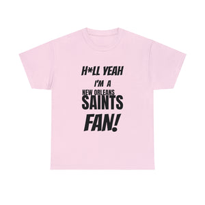 New Orleans Saints Football Unisex Heavy Cotton Tee