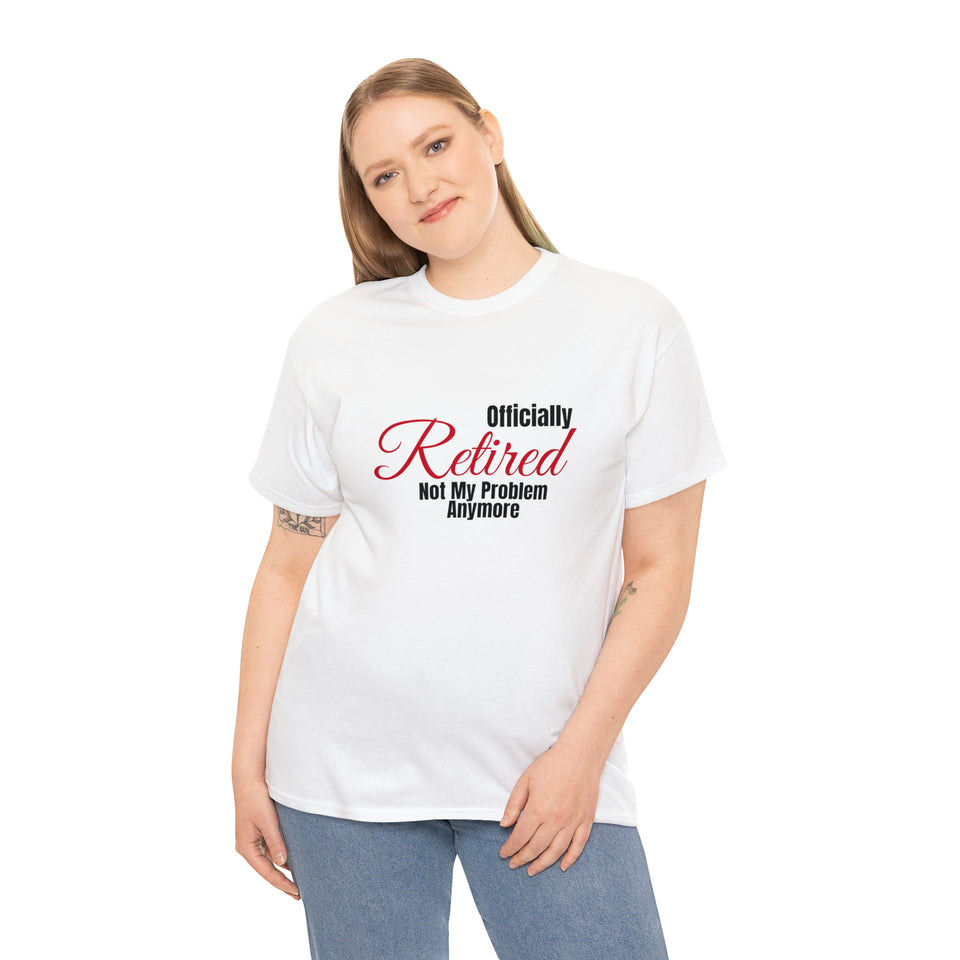 Officially Retired Unisex Heavy Cotton Tee