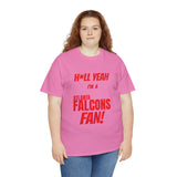 Atlanta Falcons Football Unisex Heavy Cotton Tee