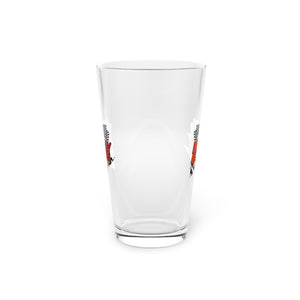 Really Rich Racing (Red) Pint Glass, 16oz