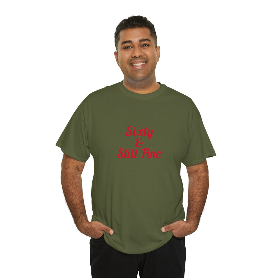 Sixty Unisex Heavy Cotton Tee