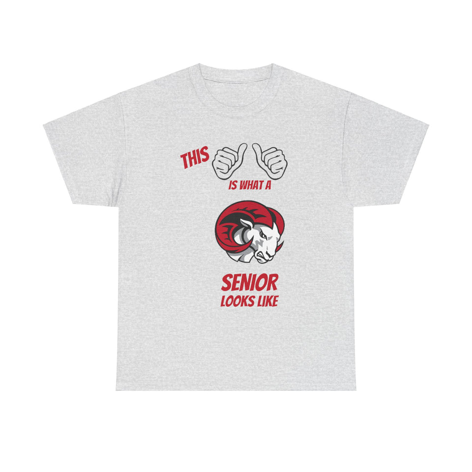 This Is What A WSSU Senior Looks Like Unisex Heavy Cotton Tee
