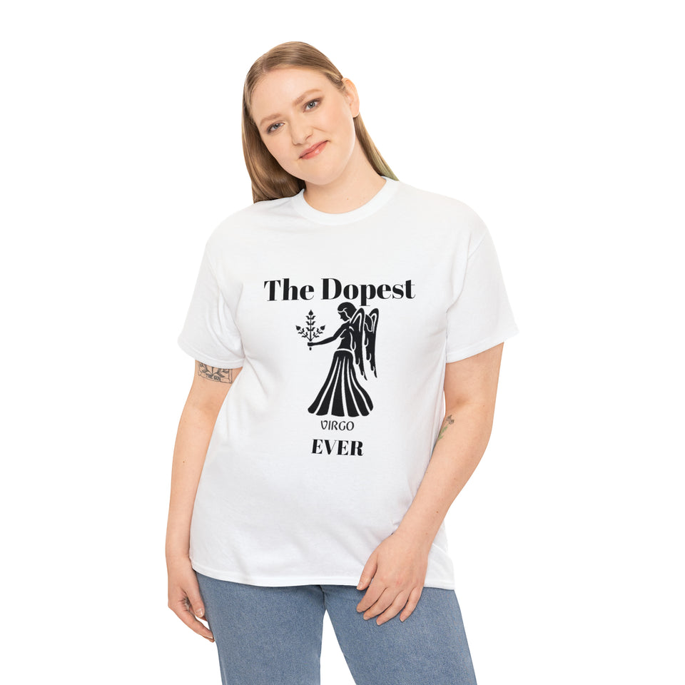 The Dopest Virgo Ever Unisex Heavy Cotton Tee