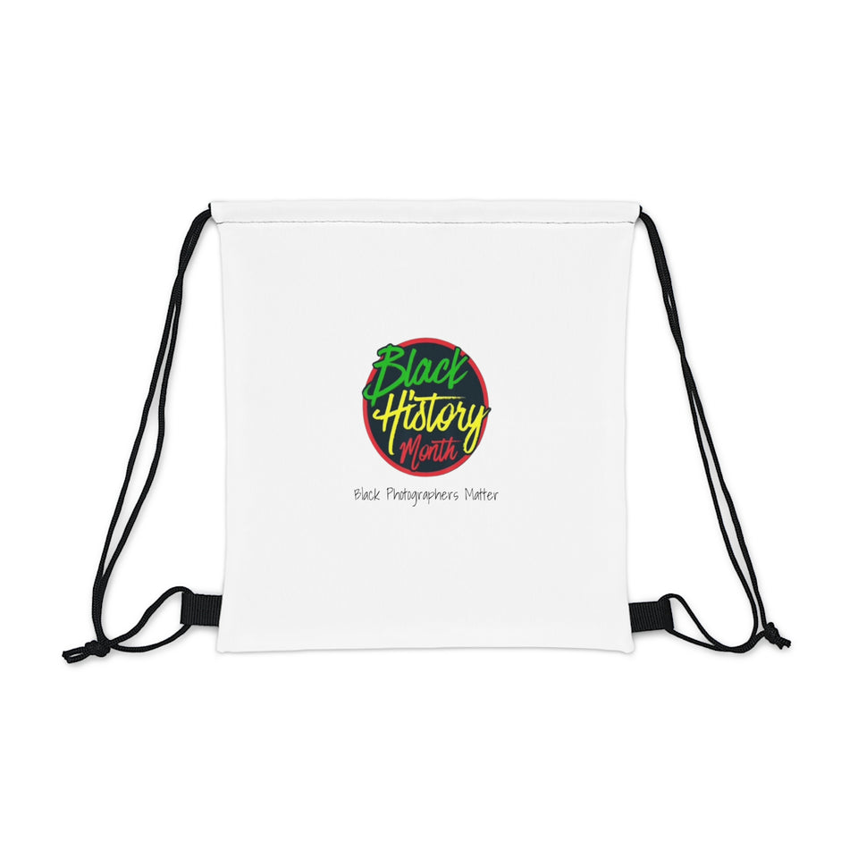 Black Photographers Matter Drawstring Bag