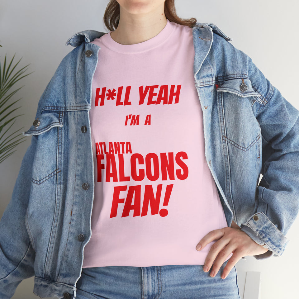 Atlanta Falcons Football Unisex Heavy Cotton Tee