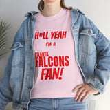 Atlanta Falcons Football Unisex Heavy Cotton Tee